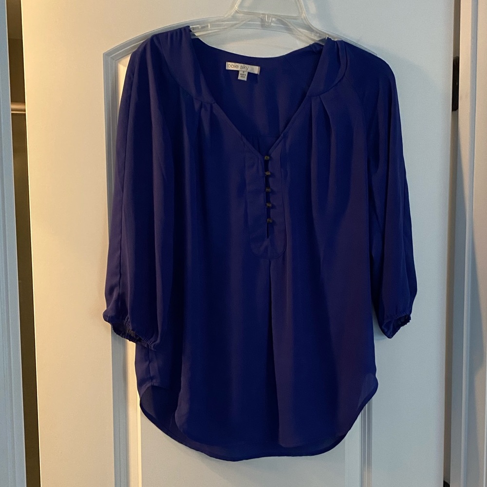 Slightly sheer blouse